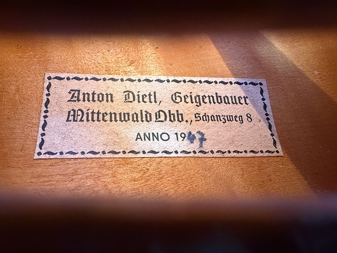 Dietl Anton - Mittenwald anno 1947 - G-816